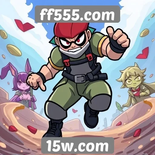 Recursos de jogos disponíveis no ff555.com